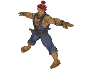 Akuma 3D Model preview