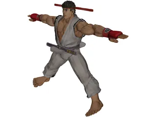Ryu 3D Model preview