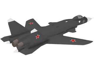 Sukhoi Su-47 Berkut 3D Model preview