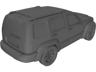 Jeep Liberty (2010) 3D Model preview