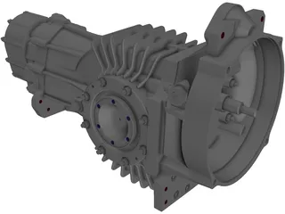 Mendeola MD5 Gearbox 3D Model preview