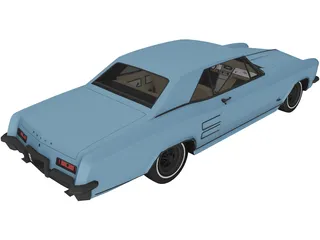 Buick Riviera (1963) 3D Model preview