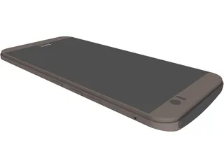 HTC One M9 3D Model preview