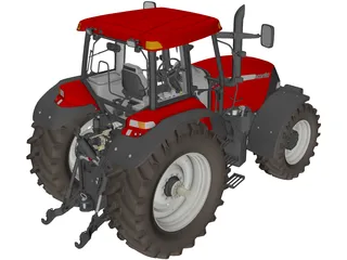 Tractor Case MXM 190 3D Model preview