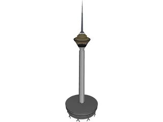 Milad Tehran Tower 3D Model preview