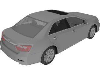 Toyota Camry (2011) 3D Model preview