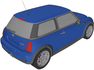 Mini Cooper S 3D Model preview