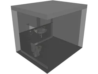 Bathroom 3D Model preview