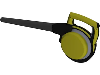 Leaf Blower 3D Model preview