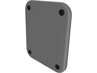 Control Panel 3D Model preview