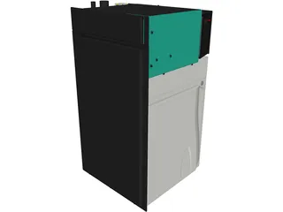Marine Generator 9.5 kva 3D Model preview