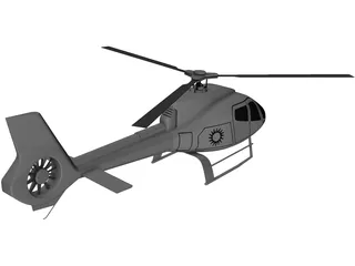 Eurocopter EC-120B Colibri 3D Model preview