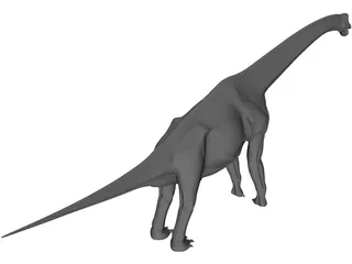 Brachiosaurus 3D Model preview
