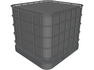 Pallet Mounted Fluid Resevoir 3D Model preview