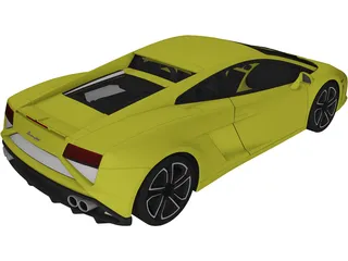 Lamborghini Gallardo LP560-4 (2013) 3D Model preview