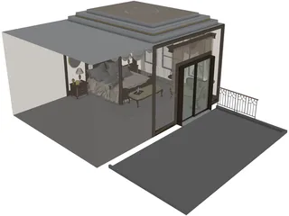 Bedroom 3D Model preview
