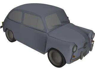 Zastava 750 3D Model preview