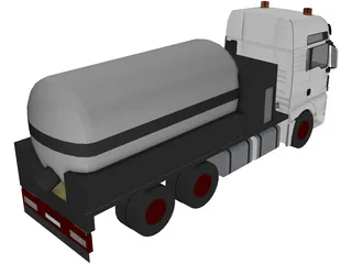 Man TGX 6X2 Bleding (2013) 3D Model preview