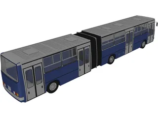 Ikarus 280 Gelekbus 3D Model preview