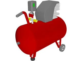 Compressor 3D Model preview