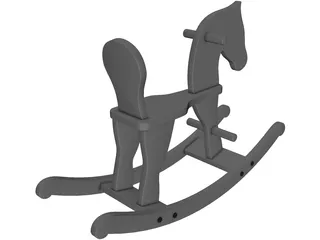 Toy Baby Pony 3D Model preview