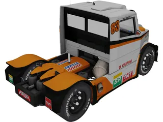 Mercedes-Benz Boessio Competicoes 3D Model preview