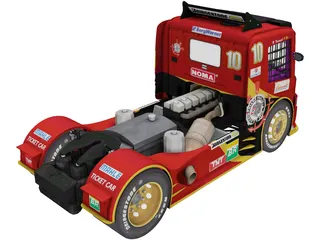 Scania G470 Ticket Car Corinthians Motorsport 3D Model preview