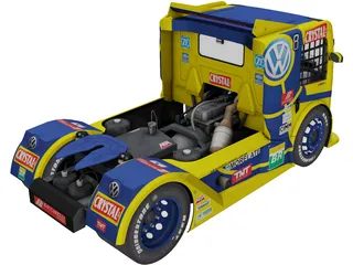 Volkswagen Constellation RM Competicoes 3D Model preview