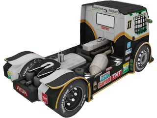 Volvo FH DB Motorsport 3D Model preview