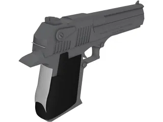 Desert Eagle 3D Model preview