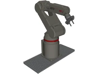 Motoman MH5L Robot 3D Model preview