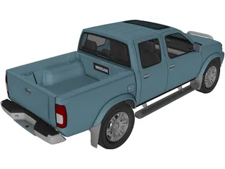 Nissan Frontier Crew Cab 3D Model preview
