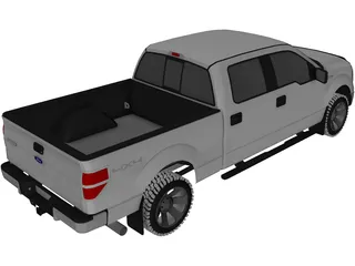 Ford F-150 (2014) 3D Model preview