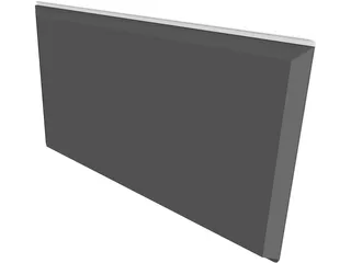Philips LED TV 42 inch (2013) 3D Model preview
