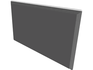 Philips LED TV 50 inch (2013) 3D Model preview