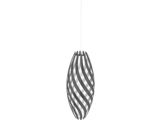 David Trubridge Lamp 3D Model preview