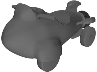 Rocket 3D Model preview