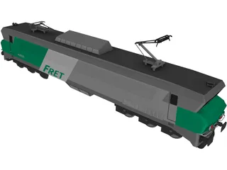SNCF CC406505 3D Model preview