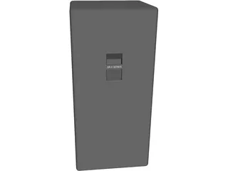 JBL SR-X Series Speaker 3D Model preview