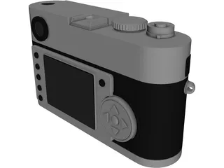 Leica M8 Digital Camera 3D Model preview