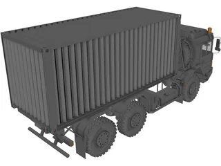 Raba H25 Container 3D Model preview