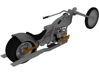 Chopper 3D Model preview
