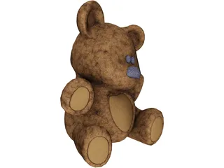 Teddy Bear 3D Model preview
