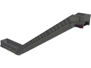 Chain Conveyor 3D Model preview