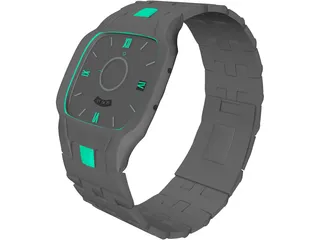 Watch 3D Model preview