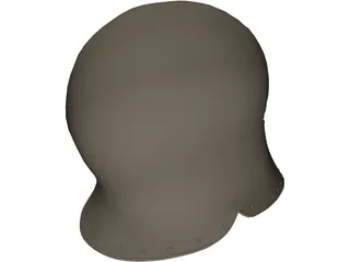 Greek Helmet 3D Model preview