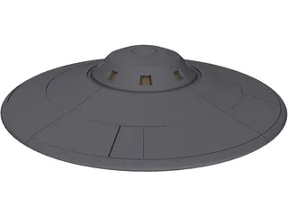 UFO 3D Model preview