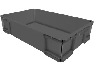 Storage Box 33 ltr 3D Model preview
