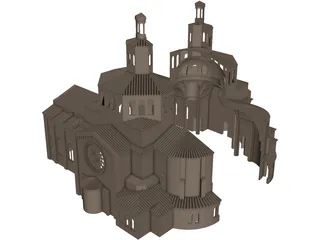 Church 3D Model preview