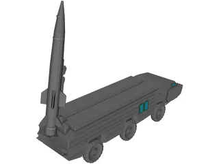 OTR-21 Tochka-U 3D Model preview